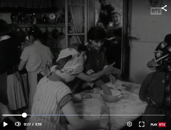 Vidéo RTS 1964 - Fête du Feuillu à Confignon